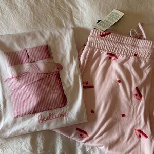 Simons Miiyu x Twik Bedtime Graphic PJ Set – Pink – Organic Cotton – S/M & M